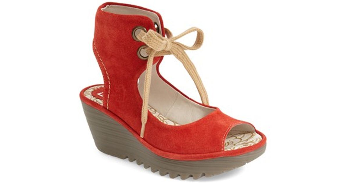 fly yaffa sandal fly yaffa wedge sandals in suede fly yaffa sandal fly yaffa wedge sandals in suede