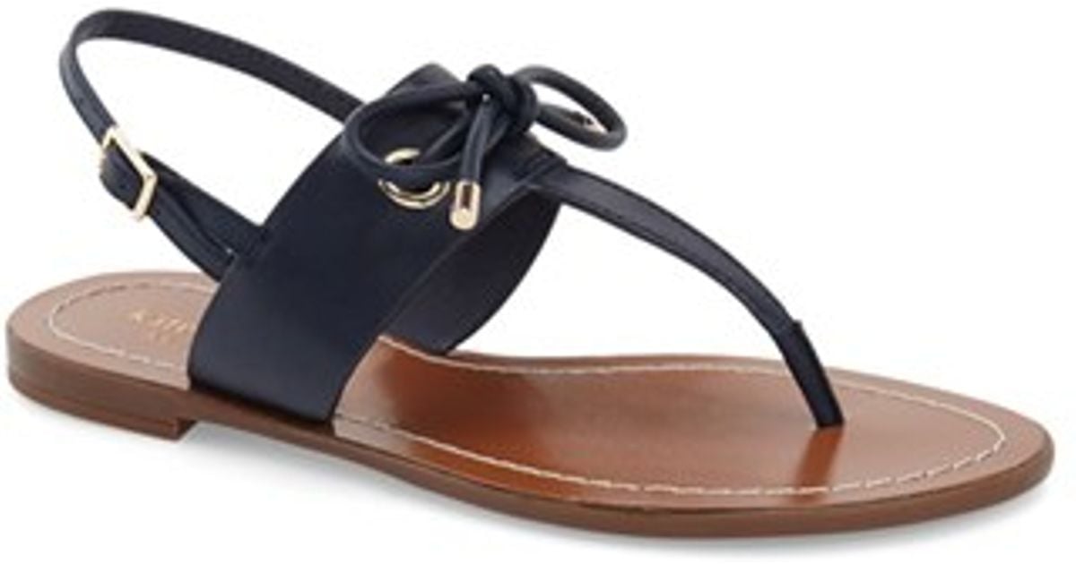 kate spade navy flip flops