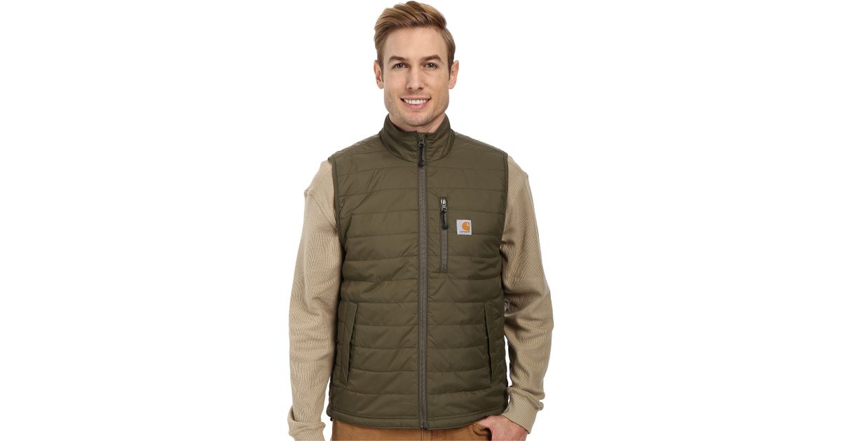 Carhartt Synthetic Gilliam Vest in Moss (Green) for Men Lyst