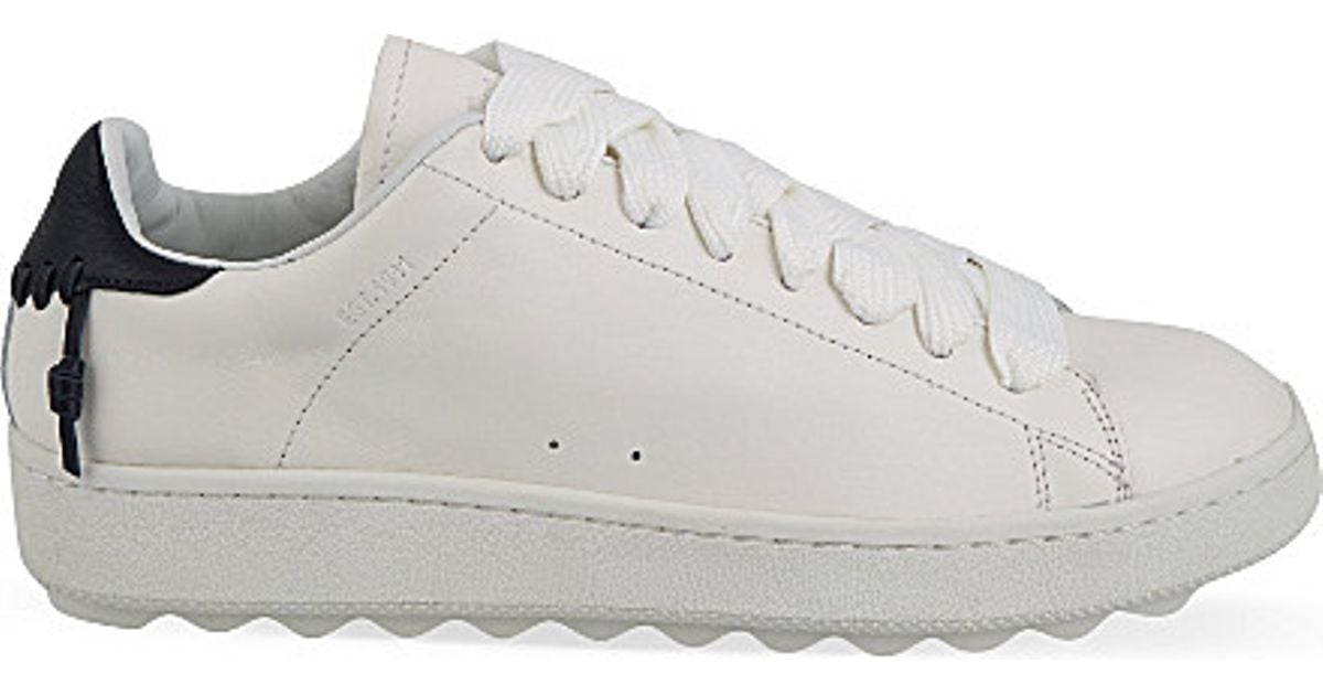 COACH Leather Low-top Trainers in White 