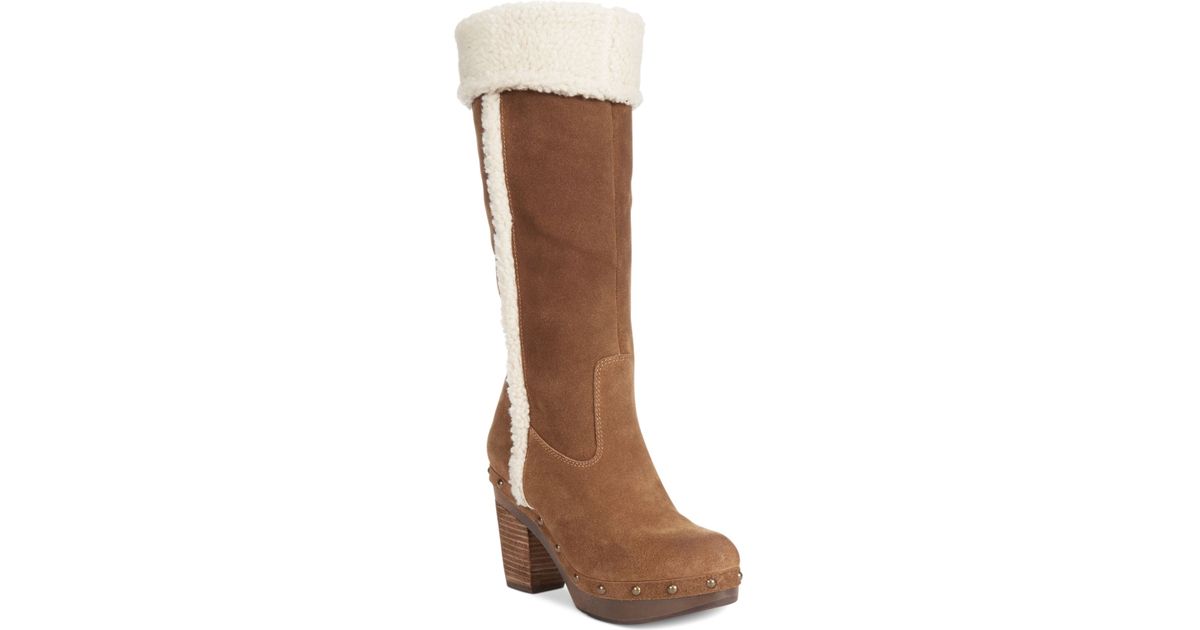 ralph lauren tall boots