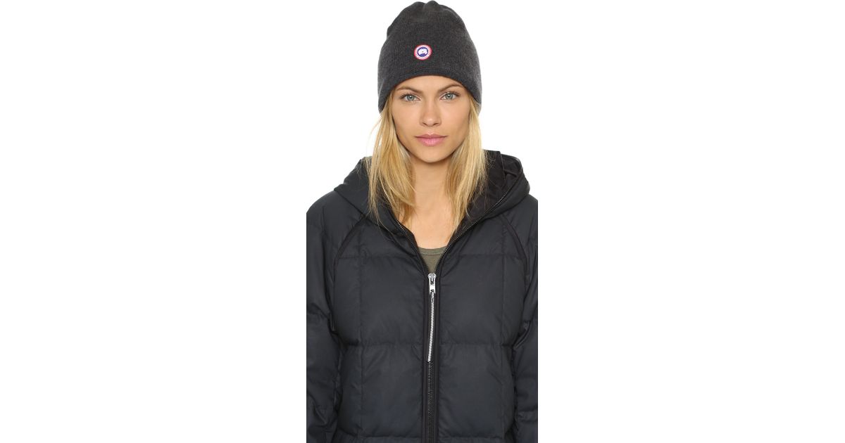 canada goose womens beanie