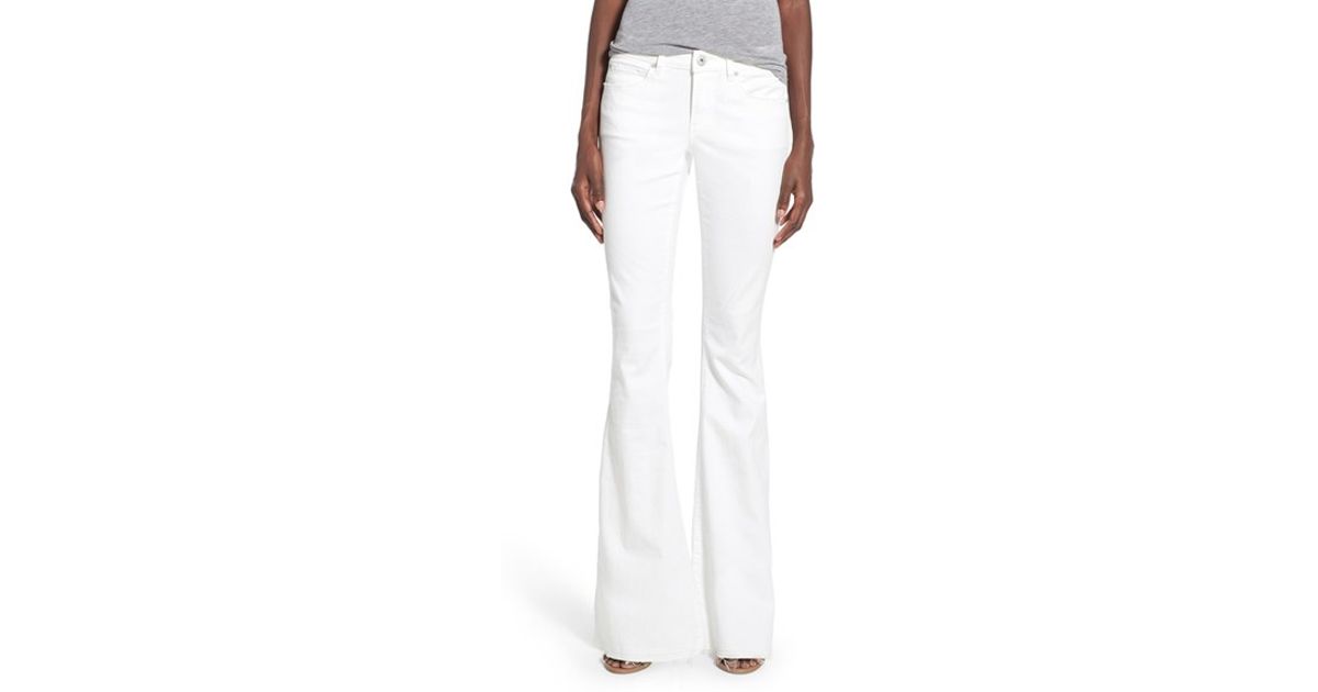 articles of society white flare jeans