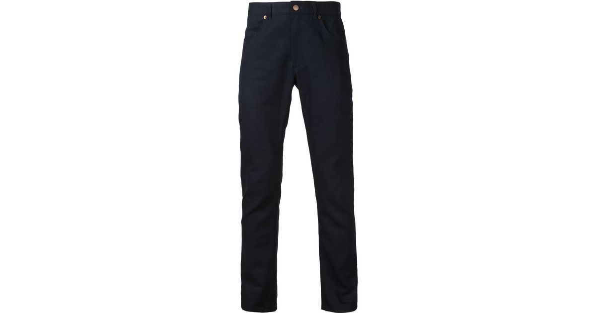 Patrik Ervell Standard Jeans In Black For Men Lyst