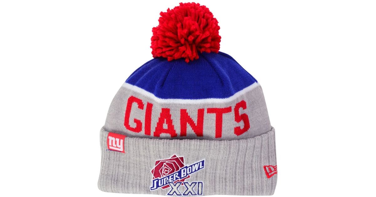 ny giants knit hat