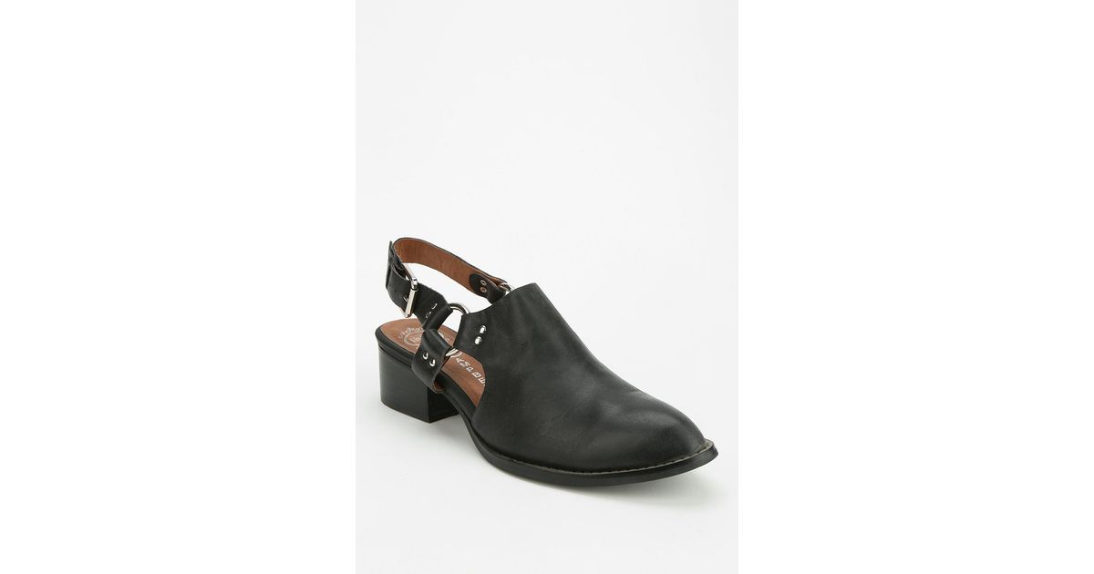 Jeffrey Campbell Borel Slingback Mule in Black | Lyst