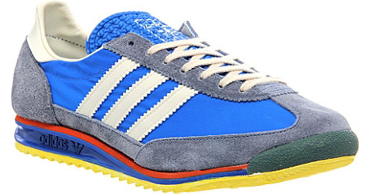 adidas sl 72 yellow blue