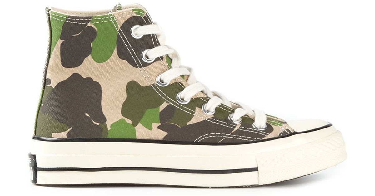 chuck taylor camouflage