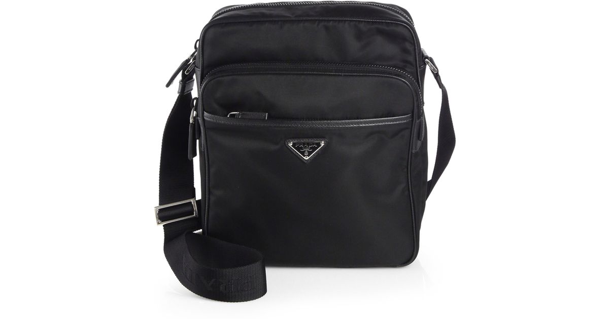 Prada Nylon Bow Camera Bag, Black (Nero)