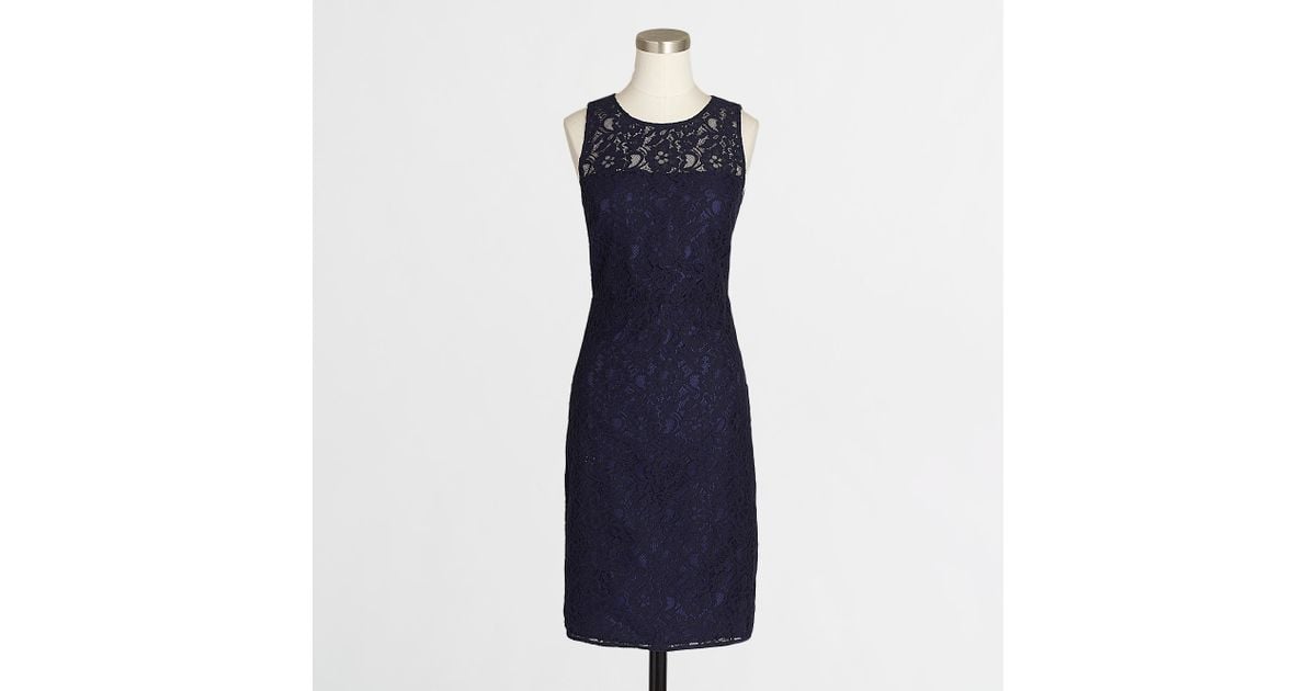 J crew factory lace cheap dress