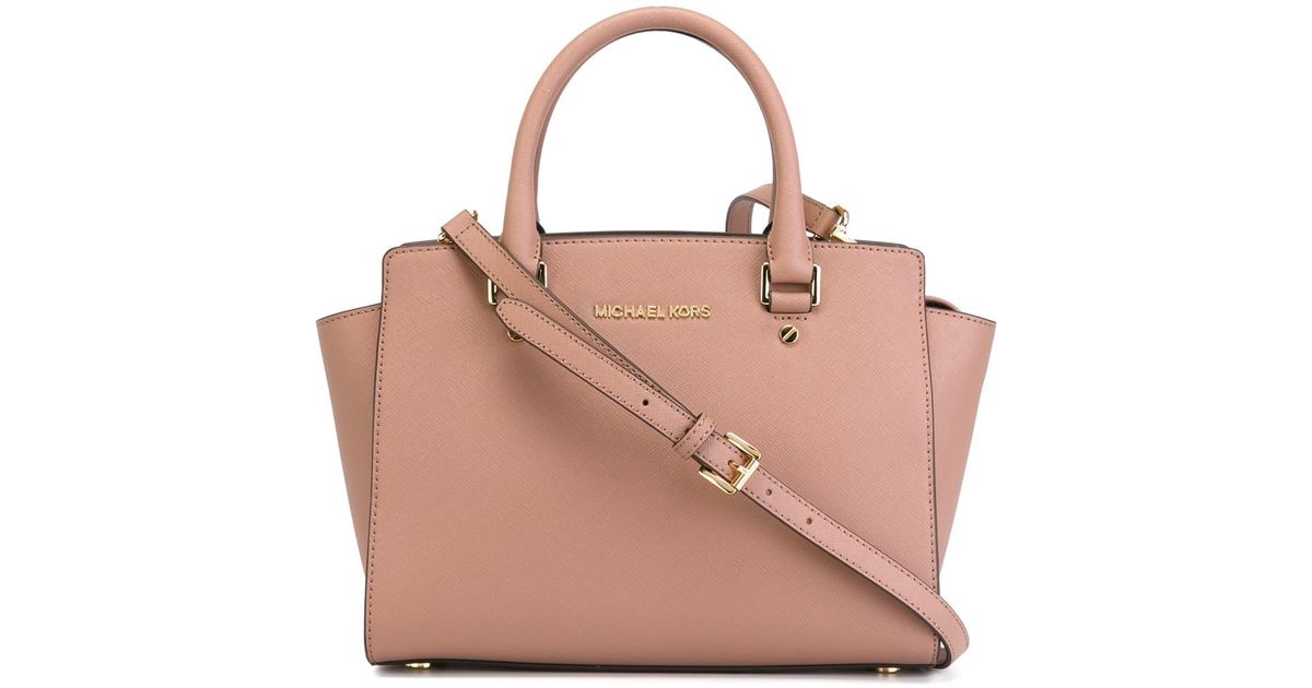 Michael Kors Pink Large Selma Tote