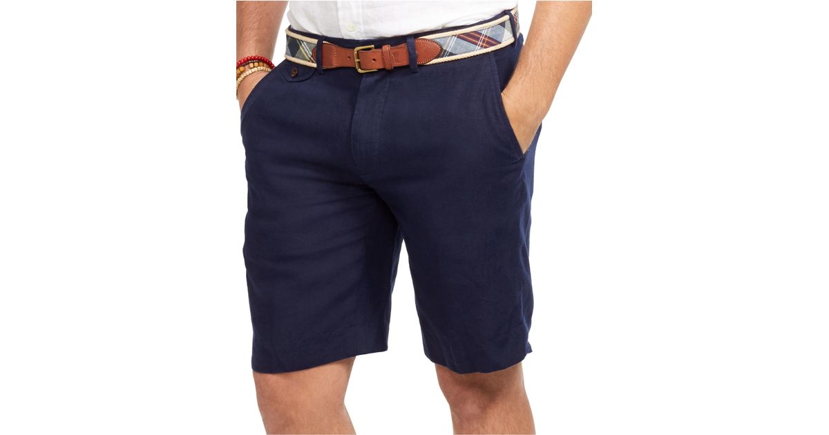 polo ralph lauren linen shorts