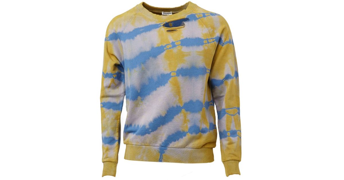 ysl sweatshirt tie dye