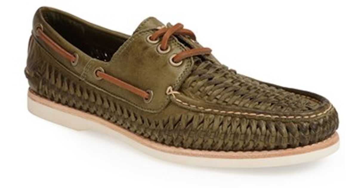 frye boat shoes mens
