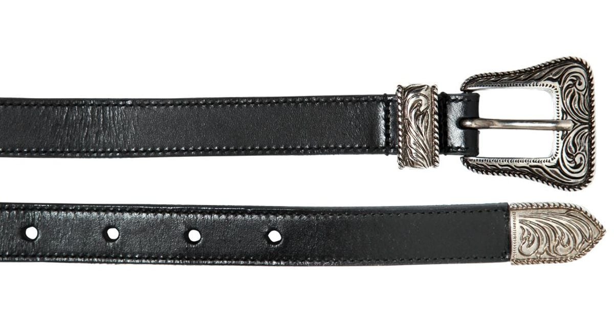ysl western belt