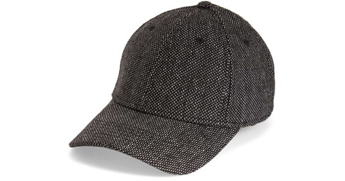 tweed baseball hat