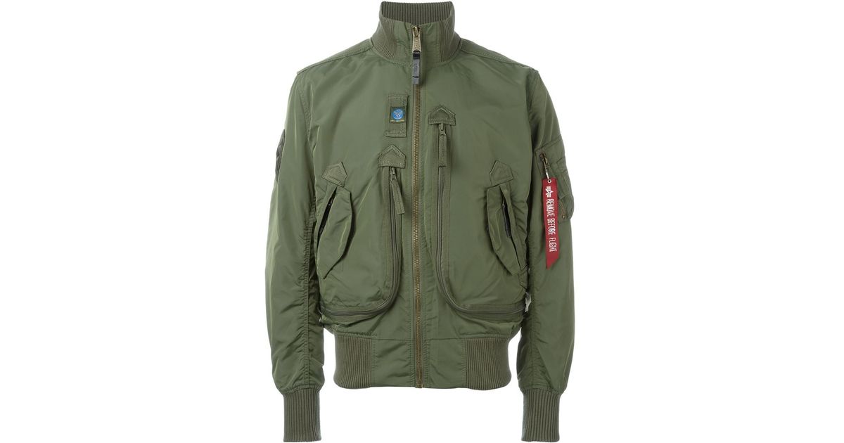 multi pocket bomber jacket