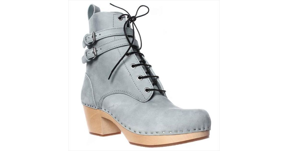 swedish hasbeens lace up boots