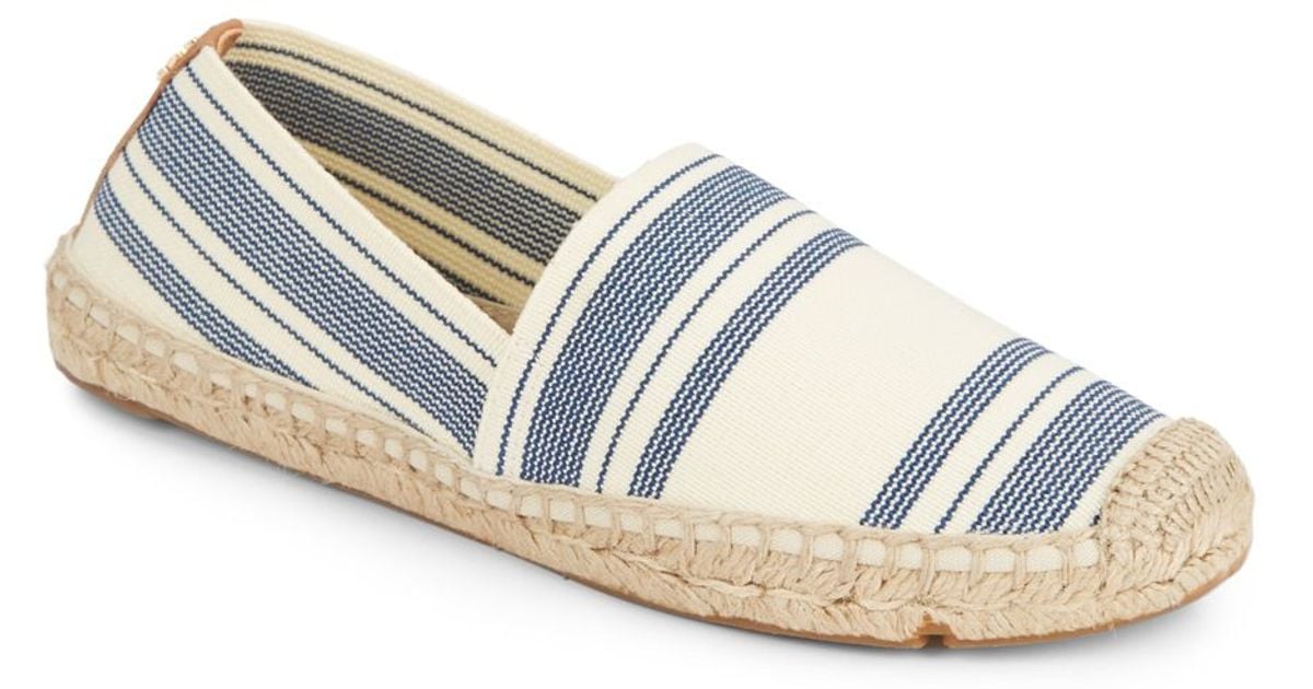 Tory Burch Striped Stretch Platform 