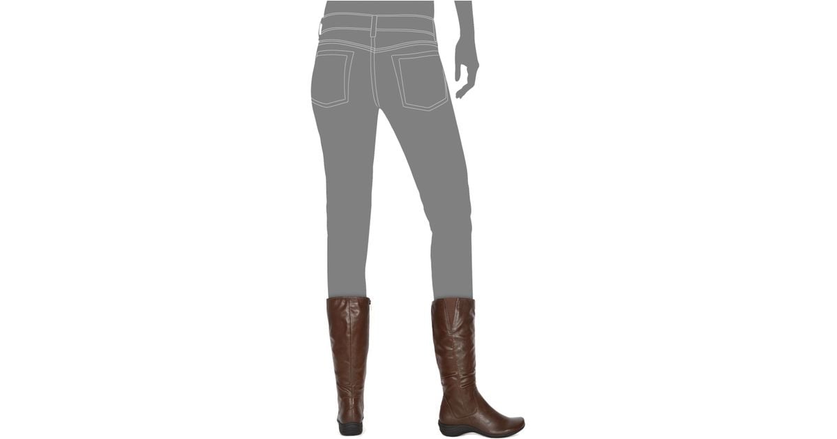 hush puppies wide calf boots