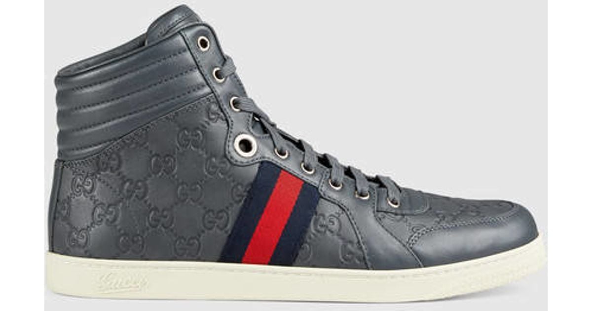 grey gucci sneakers