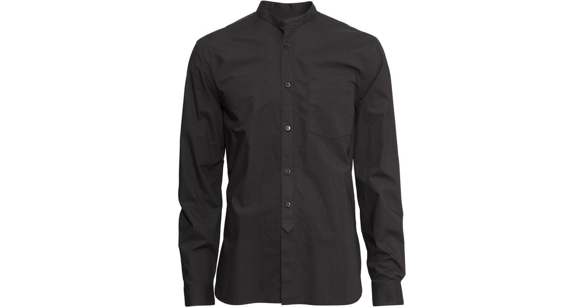 collarless dress shirt macy's