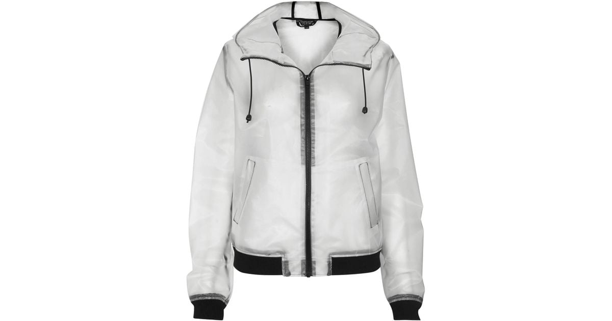 Misty Plastic Bomber Jacket Lyst