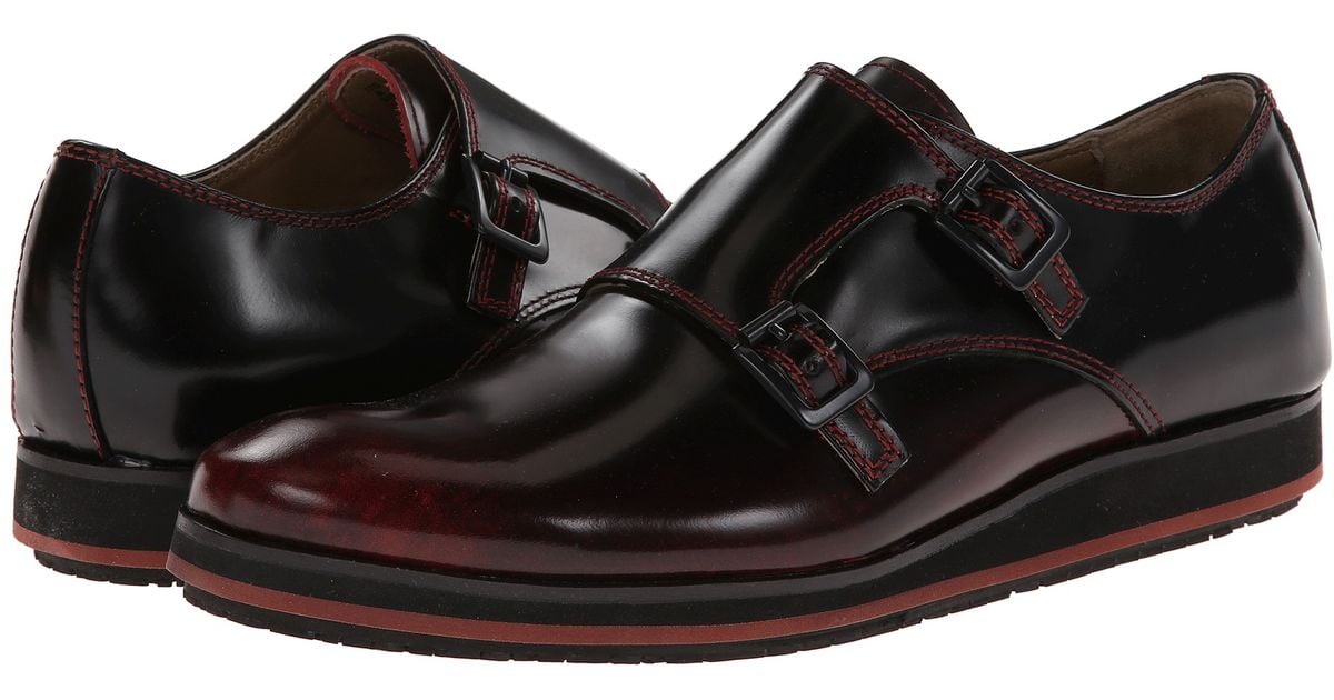 Hush Puppies Halo Double Monk in Black 