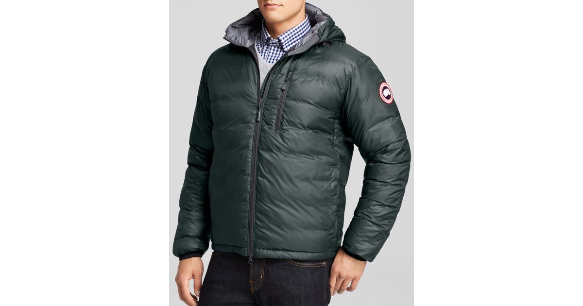 canada goose hooded lodge jacket