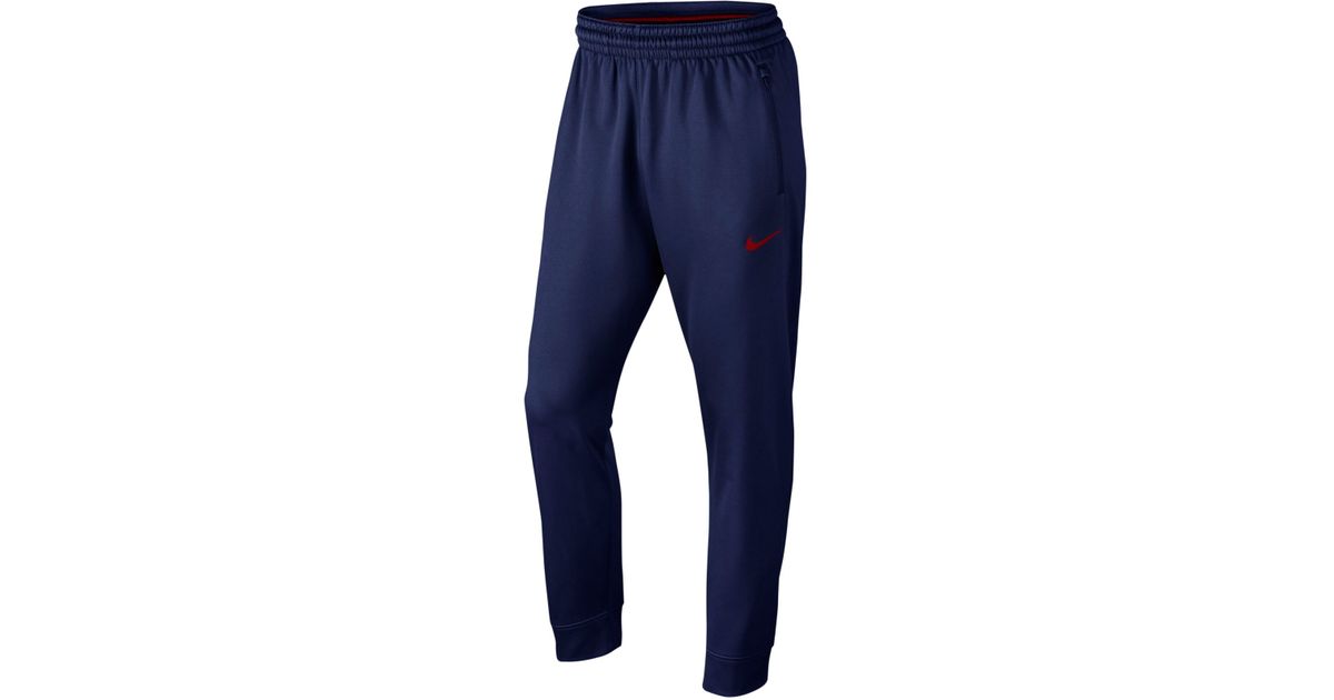 Nike Synthetic Men's Elite Lebron Therma-fit Basketball Pants in Midnight Navy (Blue) for Men - Lyst