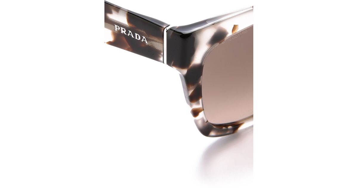 prada spotted opal brown