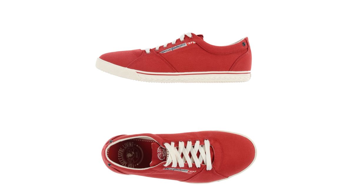 diesel low top trainers