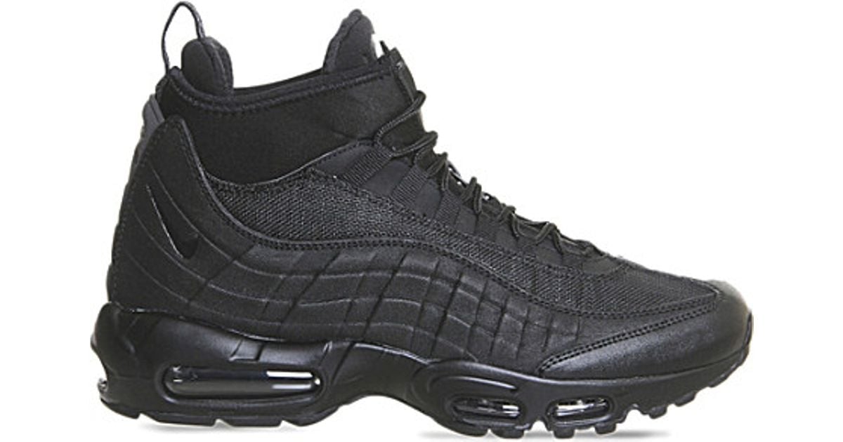 Nike Air Max 95 Sneaker Boots in Black Black (Black) for Men | Lyst UK