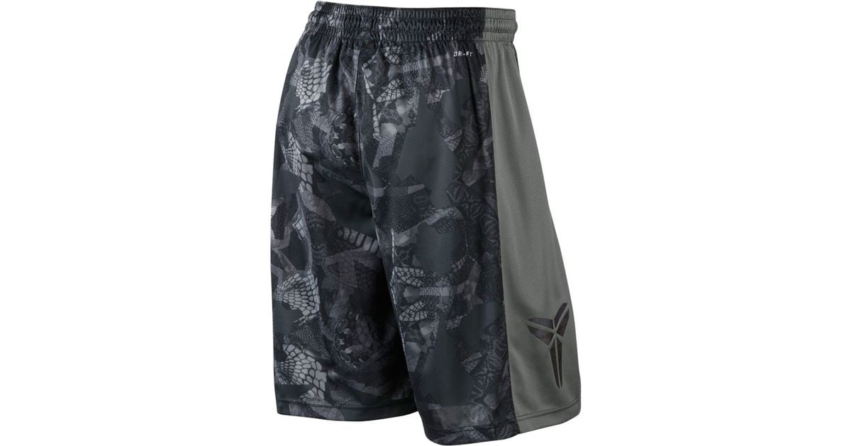 Nike Men's Kobe Elite Dri-fit Basketball Shorts in Gray for Men | Lyst