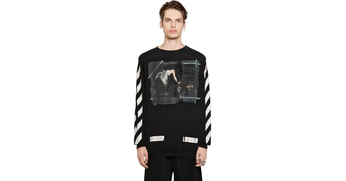 off white caravaggio annunciation hoodie