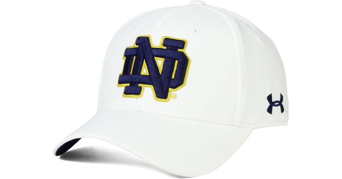 notre dame under armour baseball hat