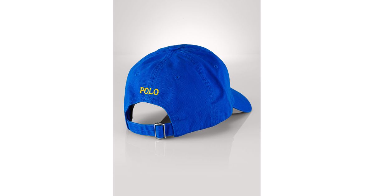 royal blue polo hat
