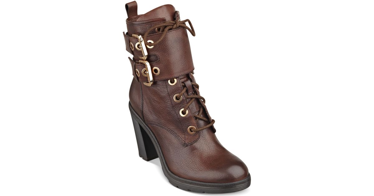 combat booties heel