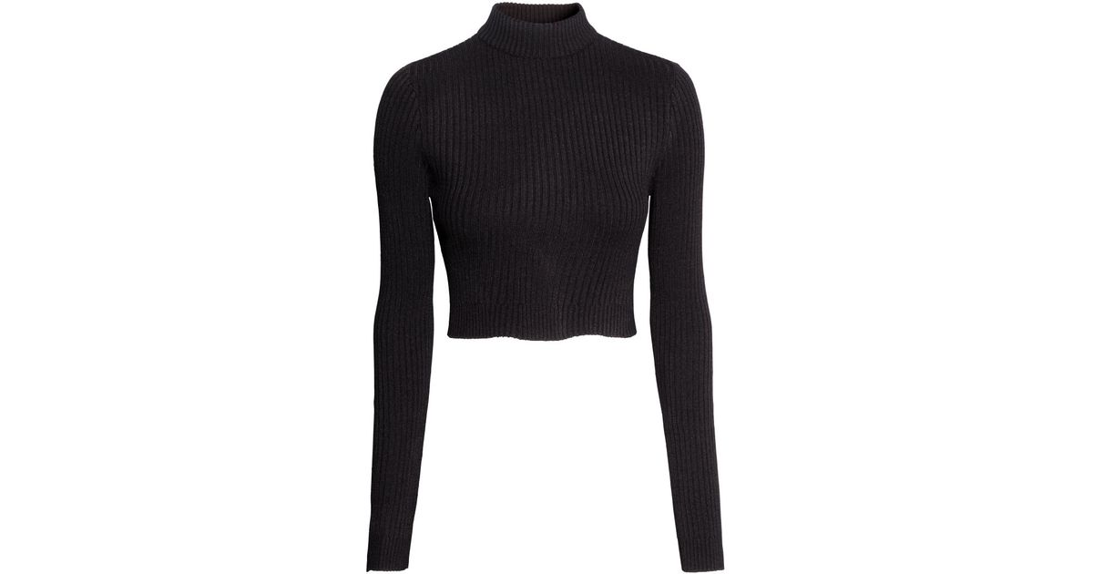 cropped polo jumper