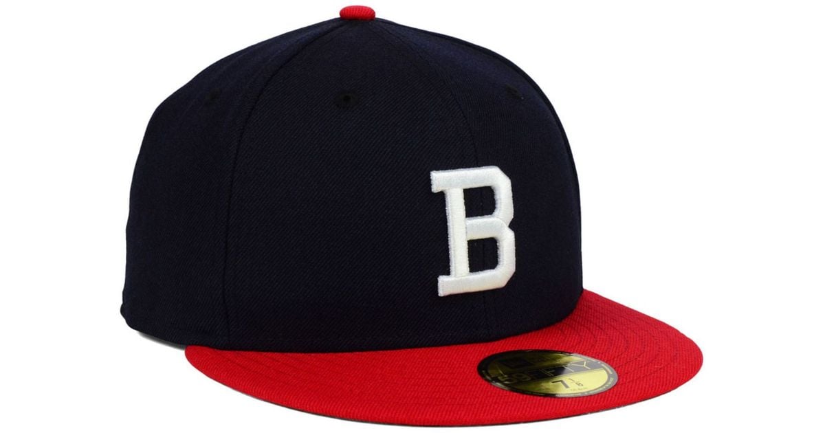 KTZ Boston Braves Cooperstown 59fifty Cap in Blue for Men | Lyst