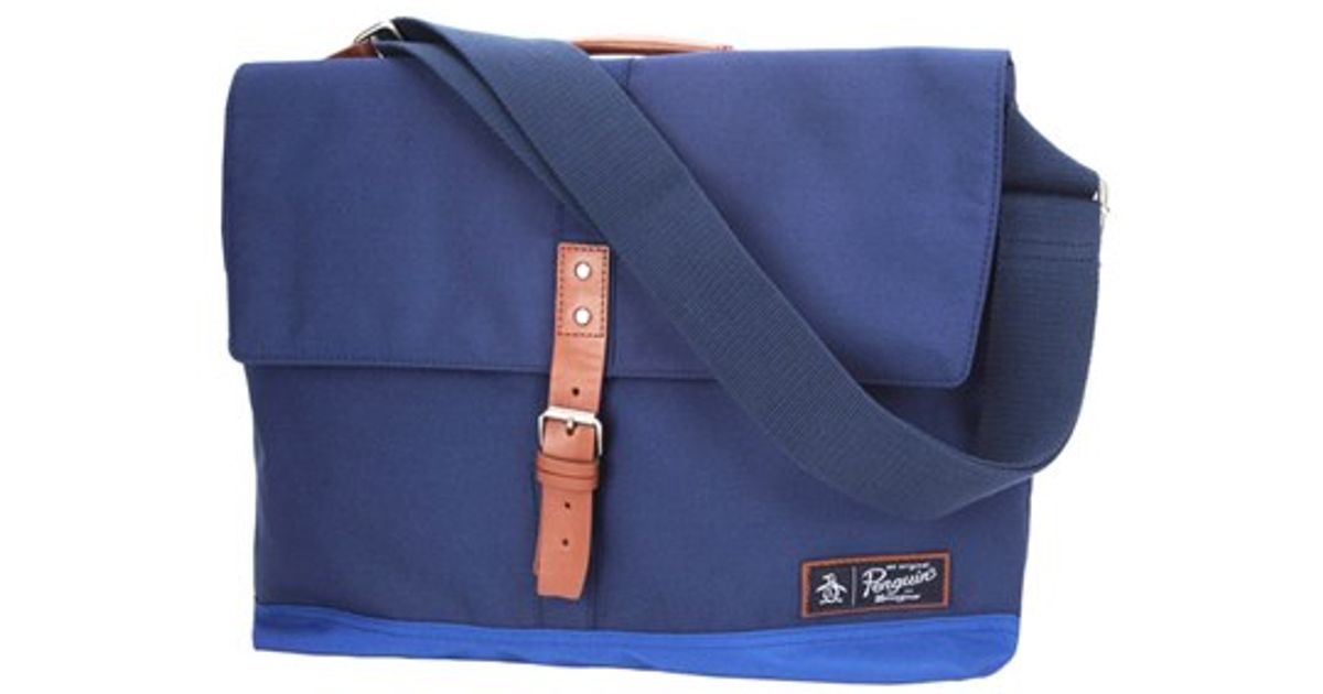 original penguin messenger bag