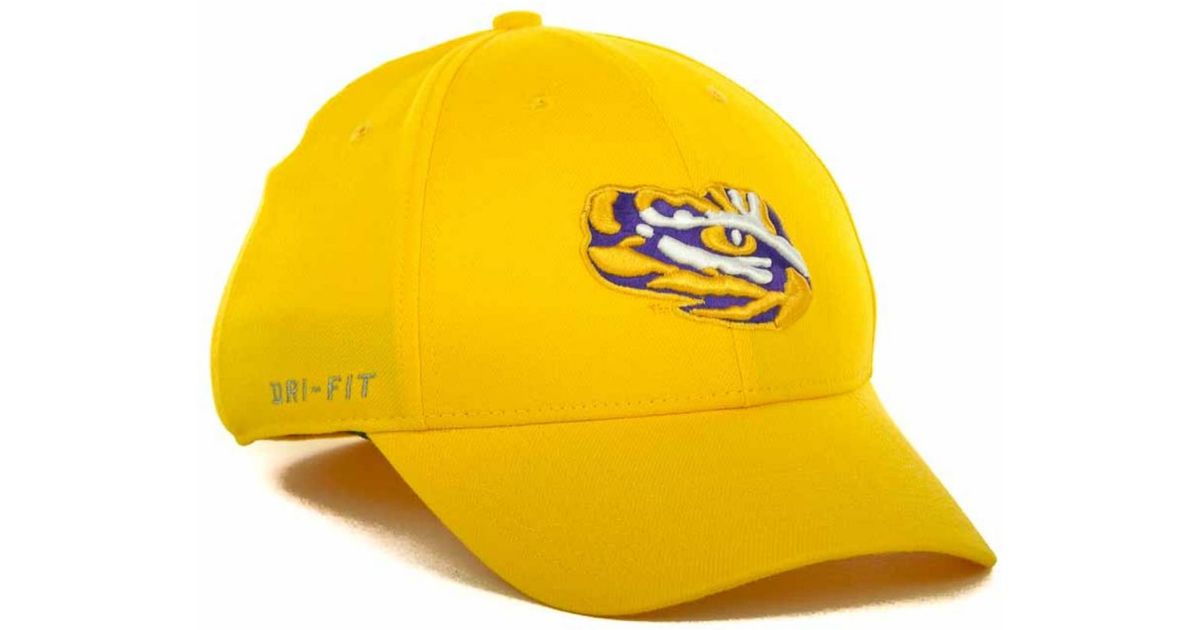 Nike Synthetic Lsu Tigers Drifit Swoosh 