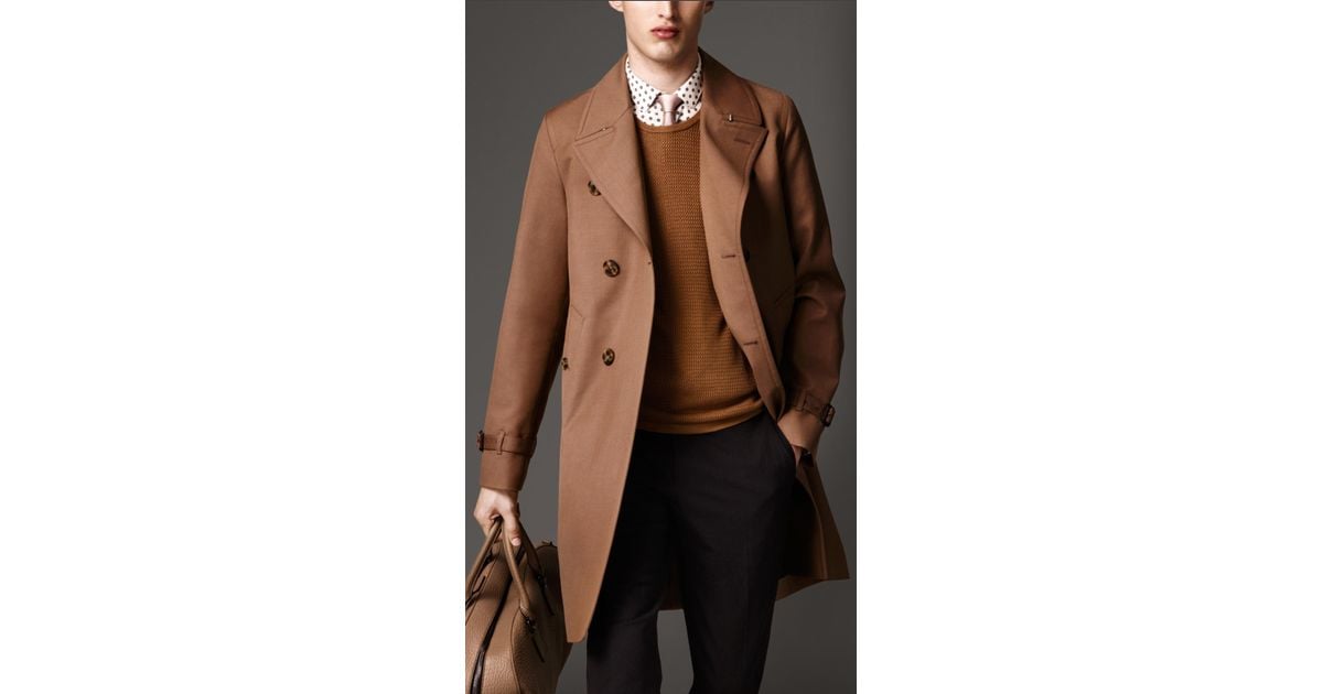 mohair trench coat