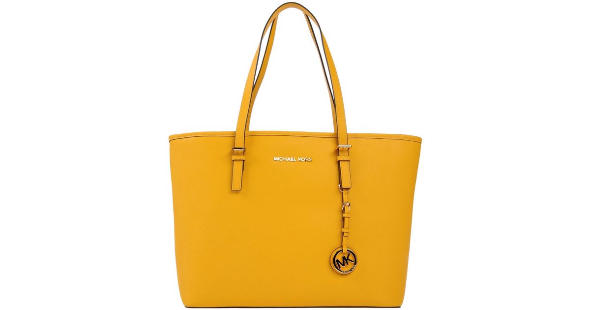 MICHAEL Michael Kors Handbag in Yellow Lyst
