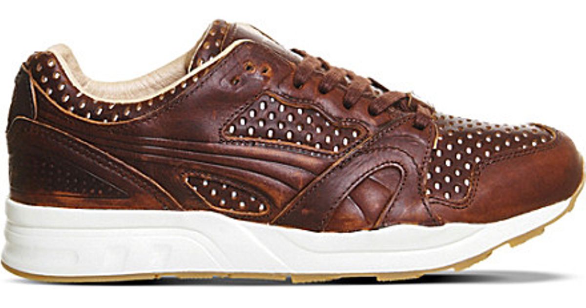 puma trinomic leather