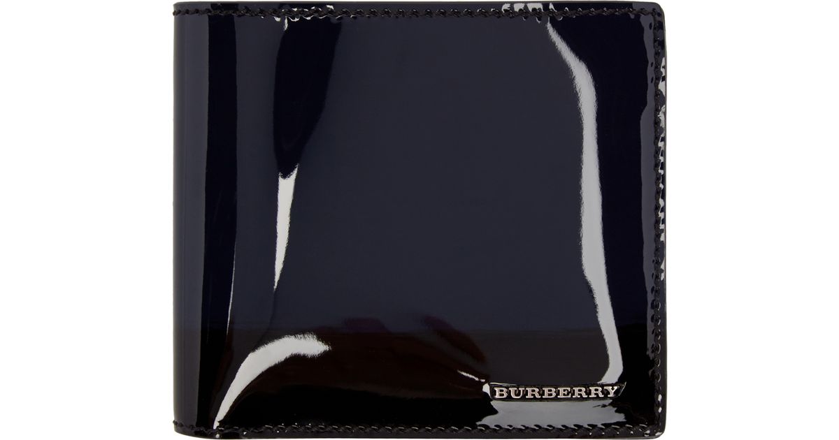 patent leather wallet