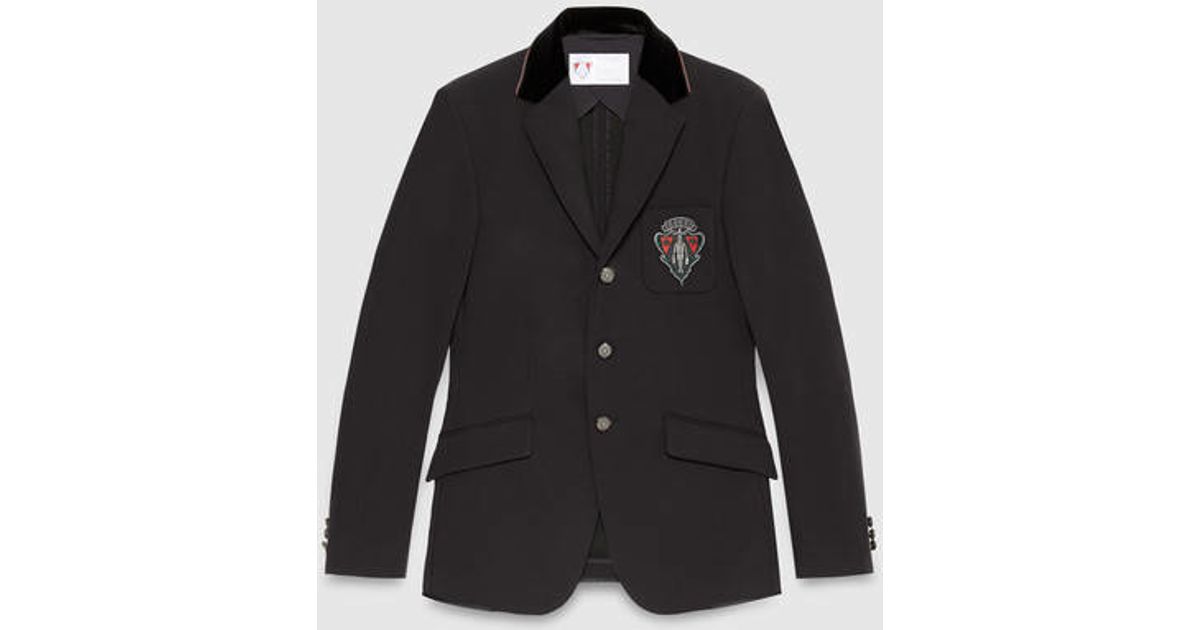 gucci equestrian jacket