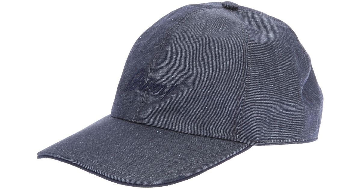 brioni baseball cap