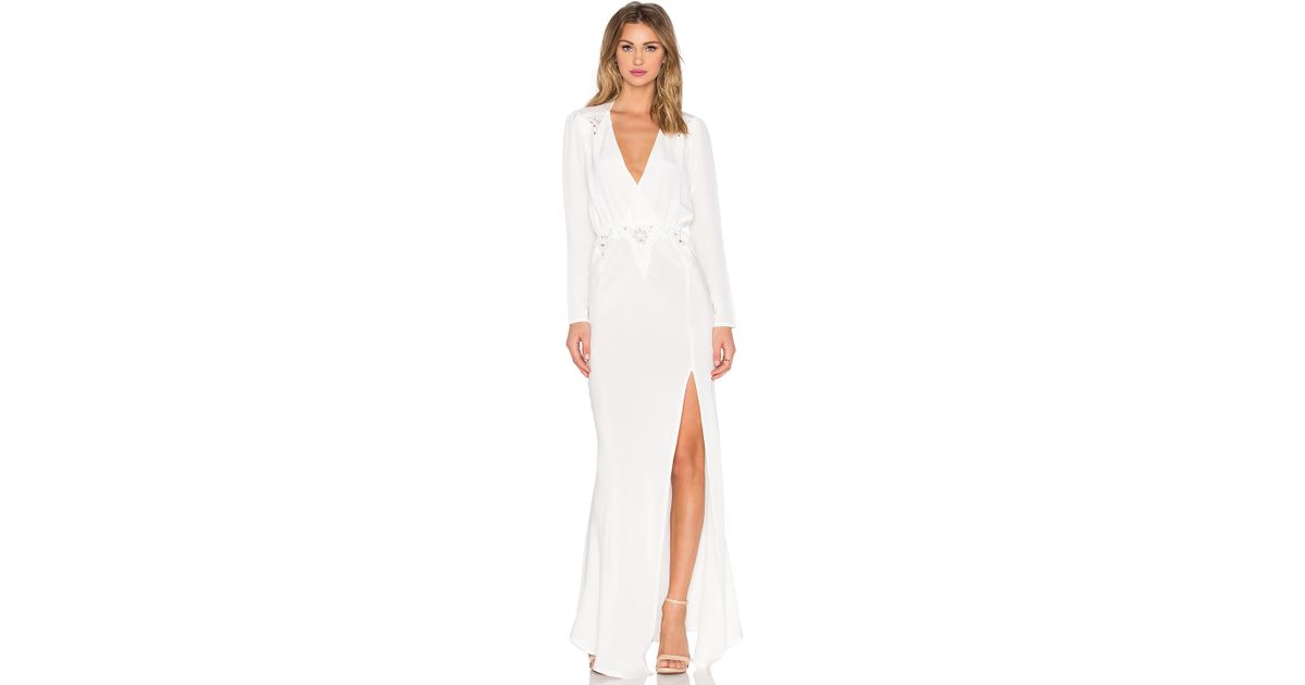 x revolve presley gown