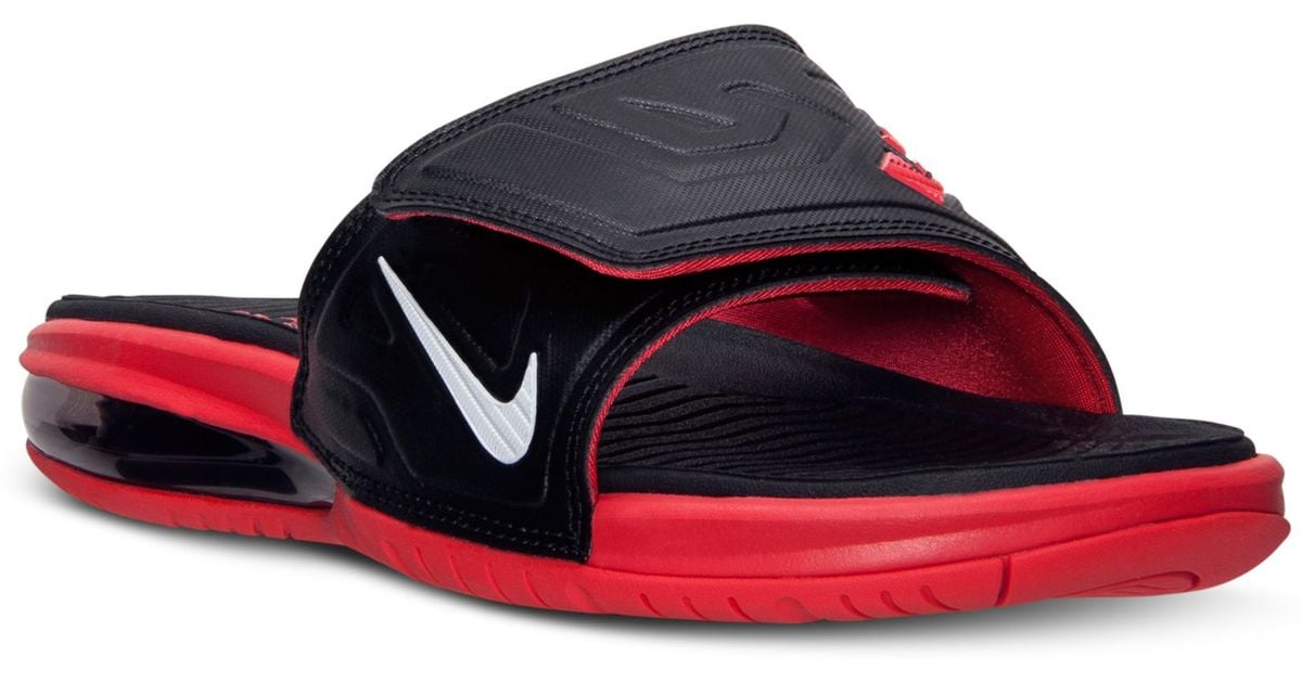 Nike Mens Air Lebron 3 Elite Slide Sandals in Black for Men | Lyst
